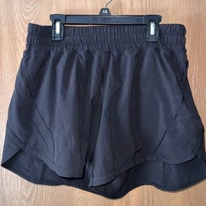 Lululemon Black shorts w/ built in underwear. Size 8